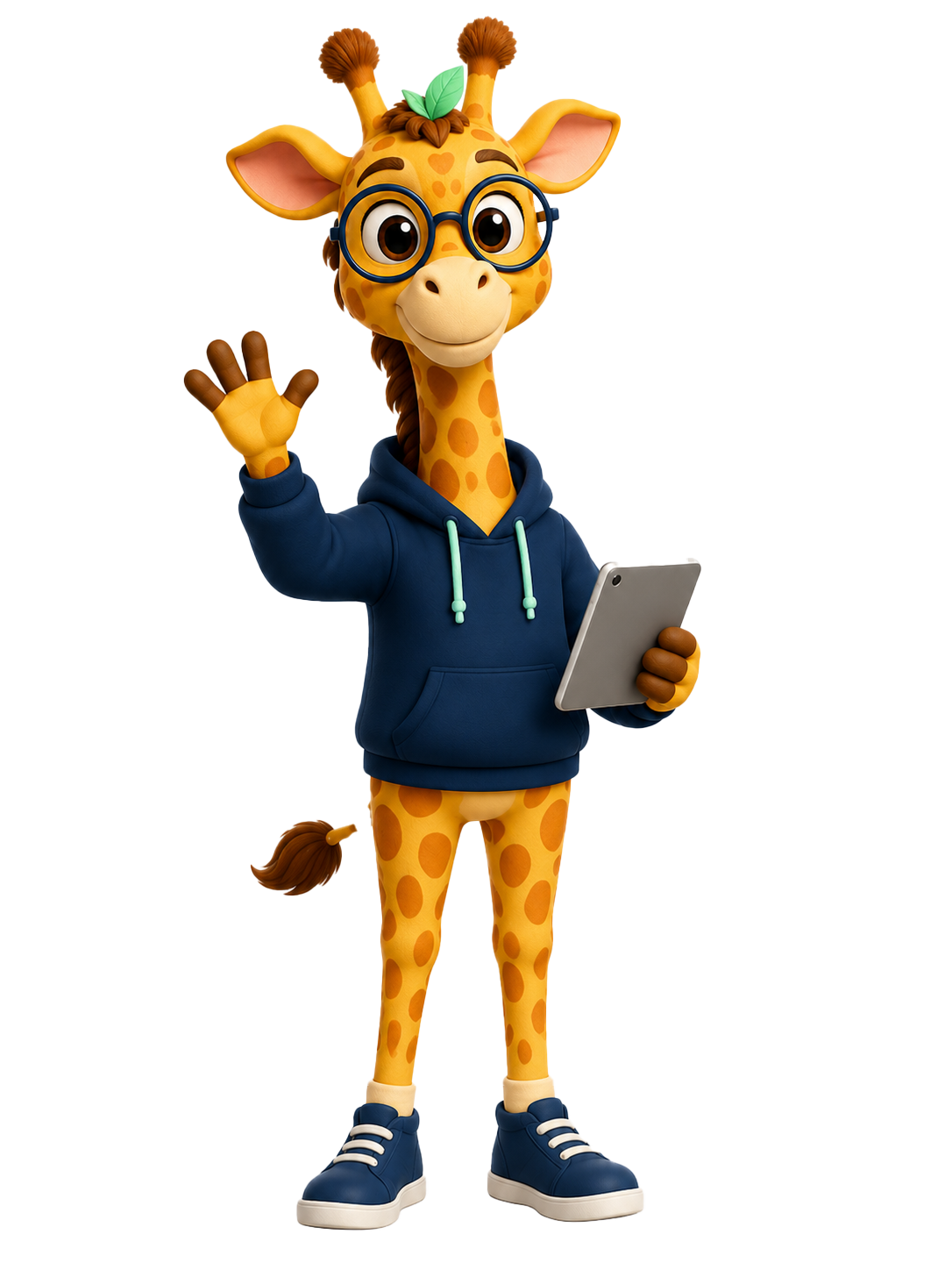 Lens the giraffe