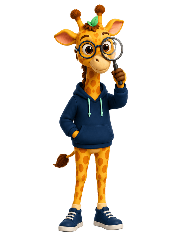Lens the giraffe