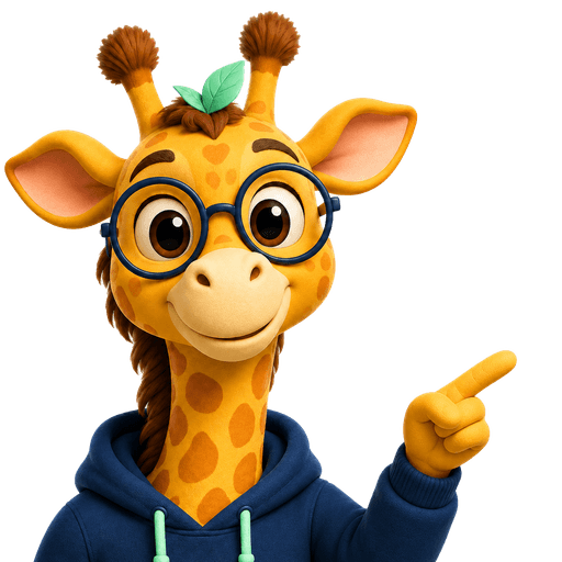 Lens the giraffe