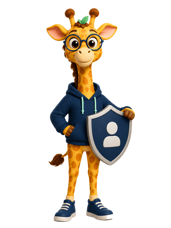 Lens the giraffe